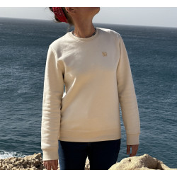 Bluza unisex - Reishi & Chill - Gwieździsty beż