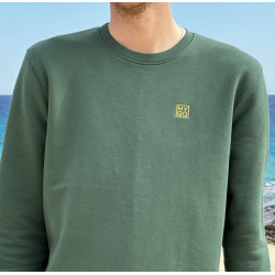 Bluza unisex - Reishi & Chill - Tropikalna zieleń