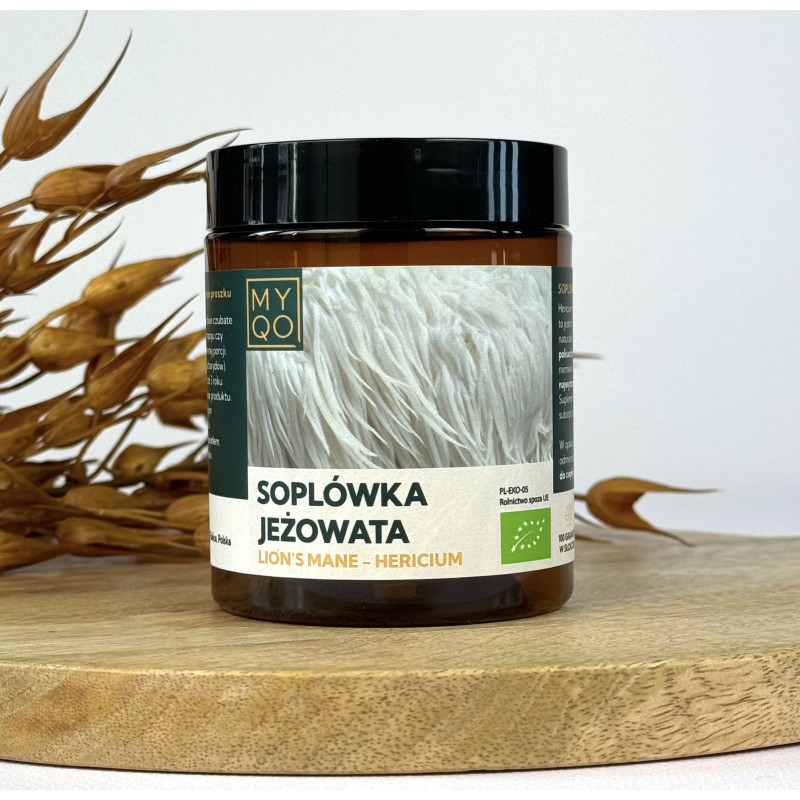 Soplówka jeżowata - Lion's mane - Hericium - 100 g
